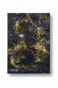 Night Garden original painting by Herman Groenewald on a white background