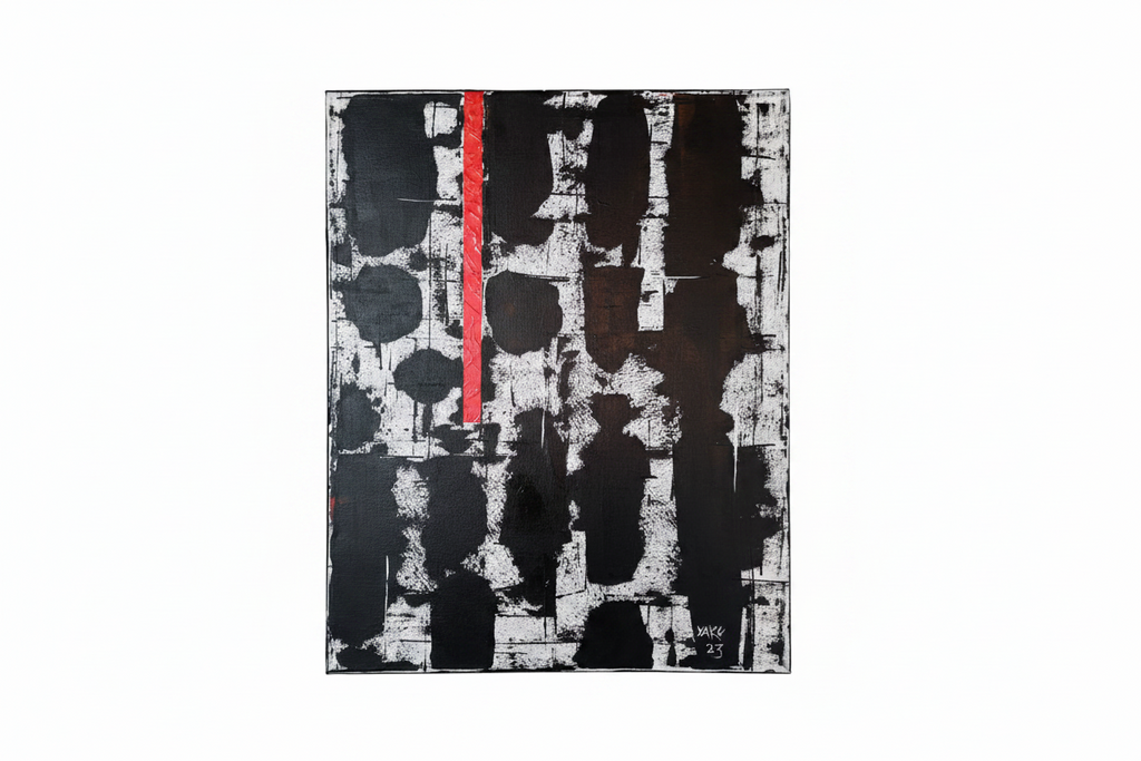 Isolation - Original Acrylic Portrait by Yaku
