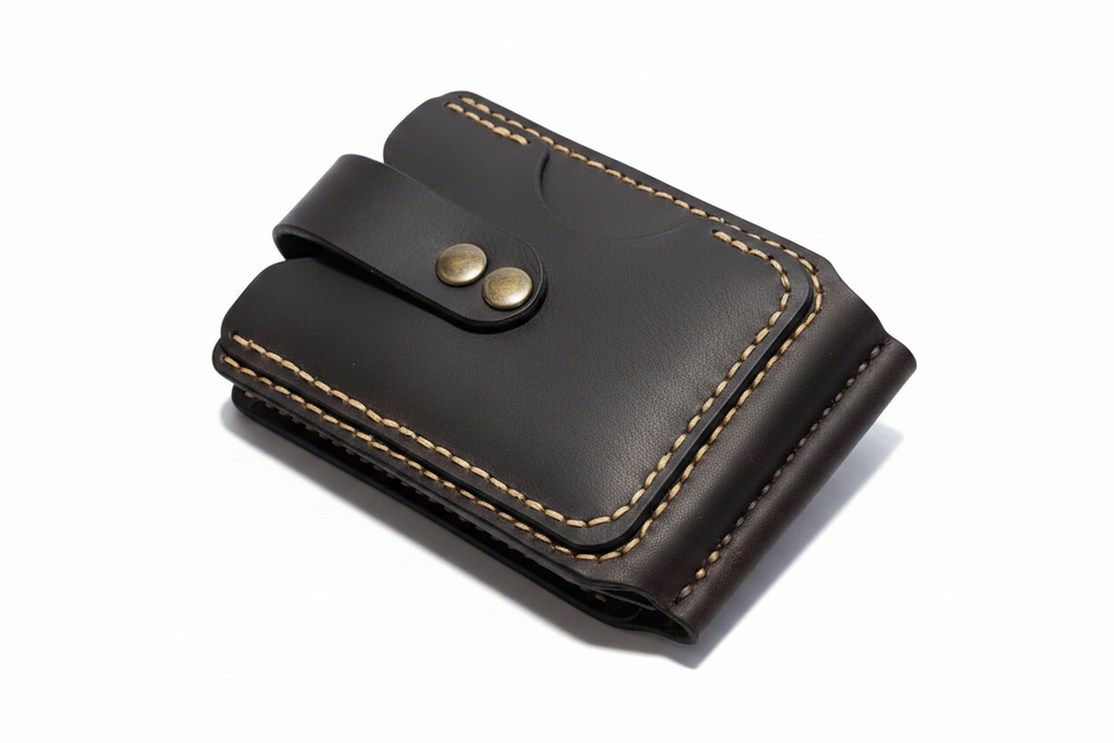 Leather Wallet - Dark