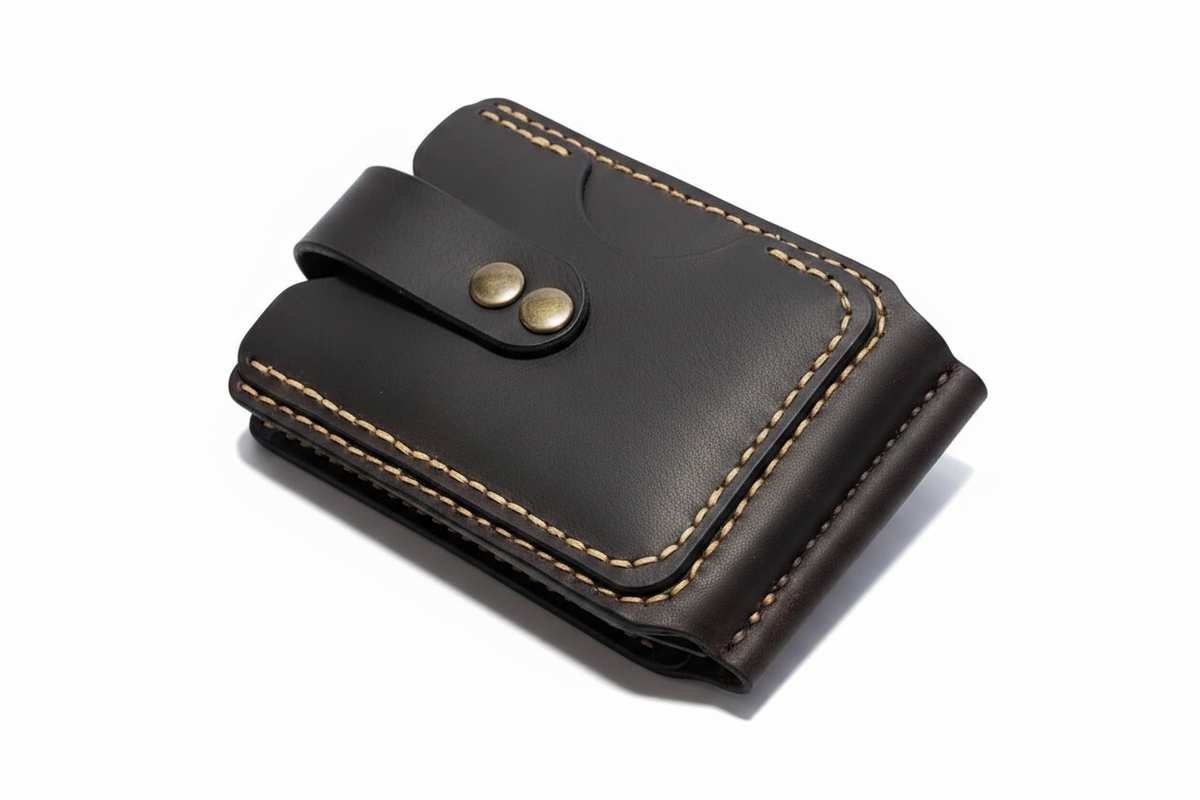Leather Wallet - Dark
