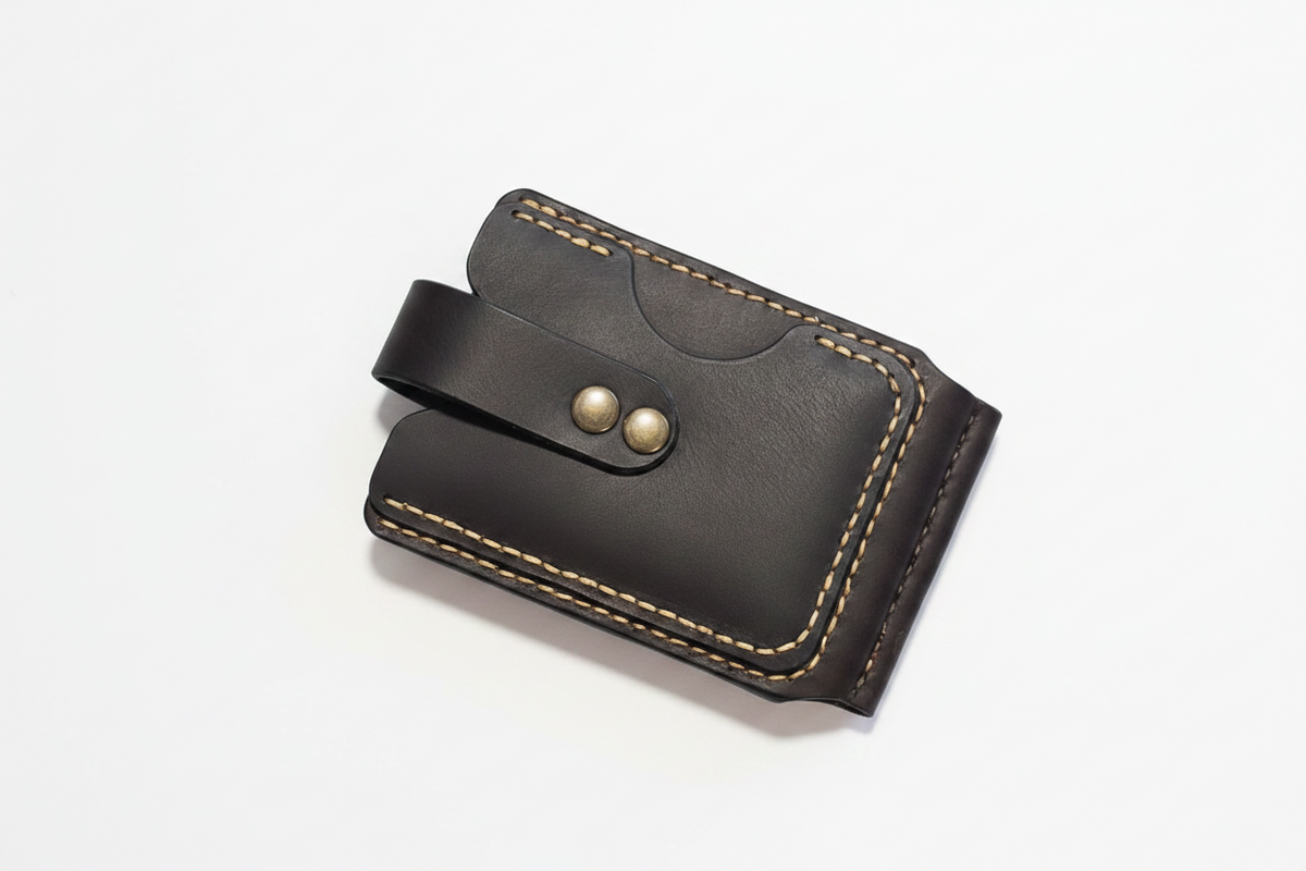 Leather Wallet - Dark