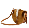 Springbok Leather Bag - side view