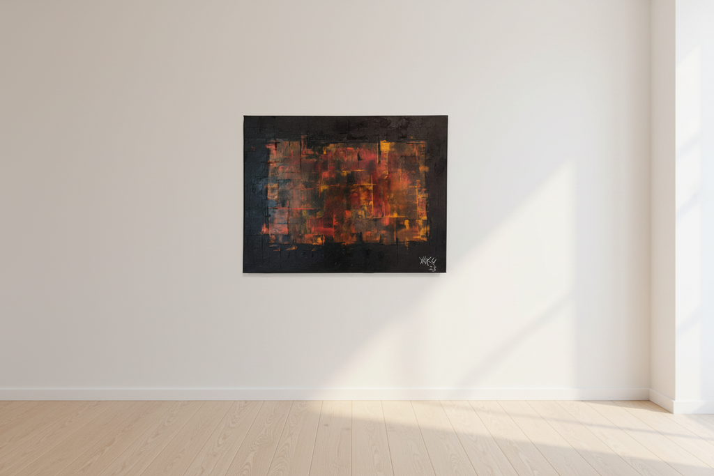 Picture This - Original Acrylic Landscape by Yaku